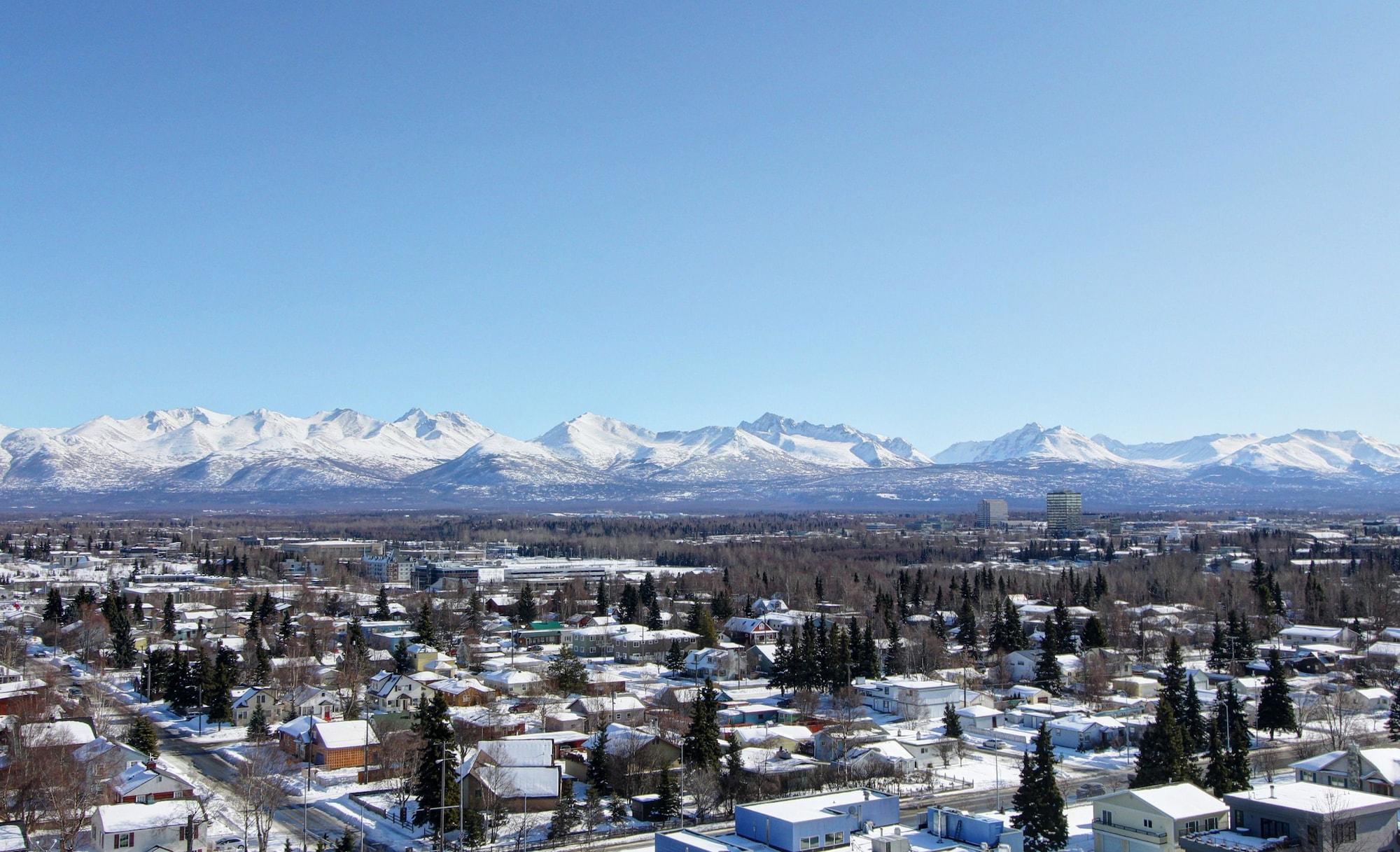 Inlet Tower Hotel & Suites Anchorage Exterior foto